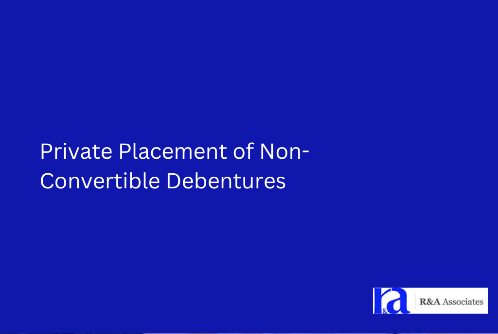 Private Placement of Non-Convertible Debentures